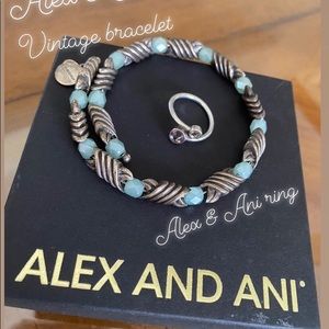 Alex & Ani bracelet & ring